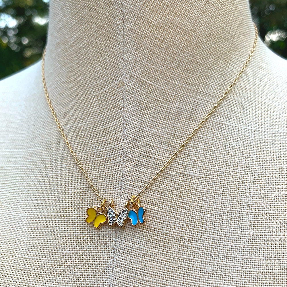 Handmade Butterfly Choker Necklace